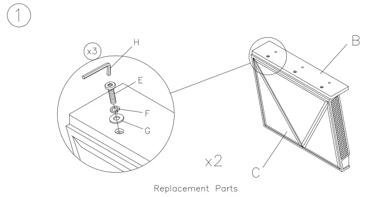 ASHLEY T9102 Fanmory End Table - 2