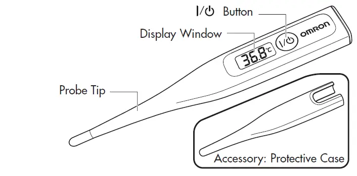 Omron Mc-246 Gentletemp Thermometer Instruction Manual Omron Mc-246 Gentletemp Thermometer Instruction Manual