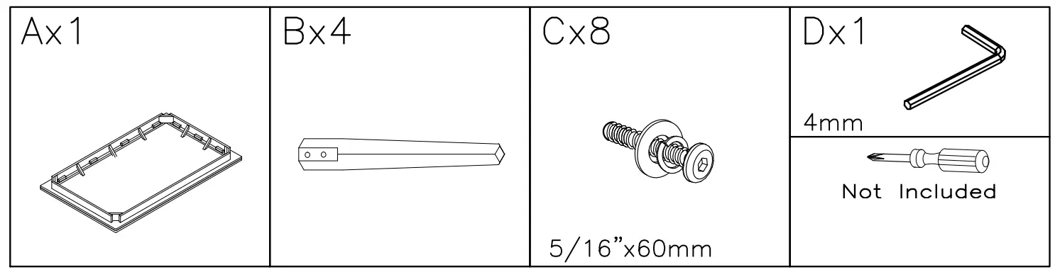 ASHLEY D291-25 Parellen Dining Table - fig 1