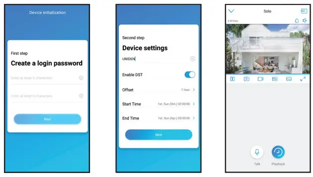 Uniden App Cam Solo Pro-dst