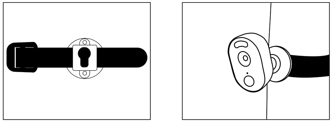 Uniden App Cam Solo Pro-strap