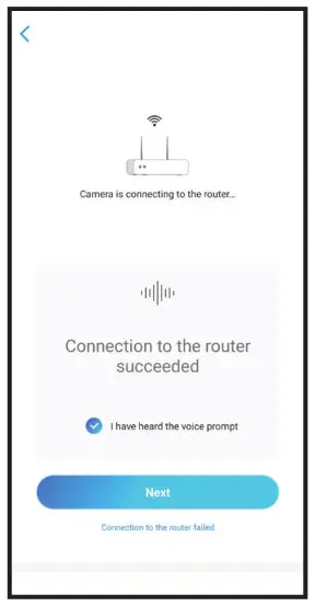 Uniden App Cam Solo Pro-tapsetup