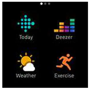 Fitbit Sense FB512 Advanced Smartwatch with Tools for Heart Health - Apps