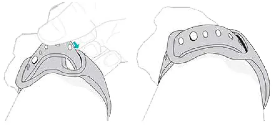 Fitbit Sense FB512 Advanced Smartwatch with Tools for Heart Health - Wear the band