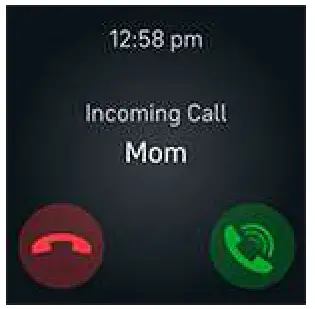 Fitbit Sense FB512 Advanced Smartwatch with Tools for Heart Health - caller's name