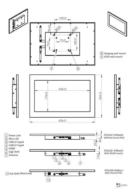 FORENEX-FES133-156-215-R39 ARM-Panel-PC-02