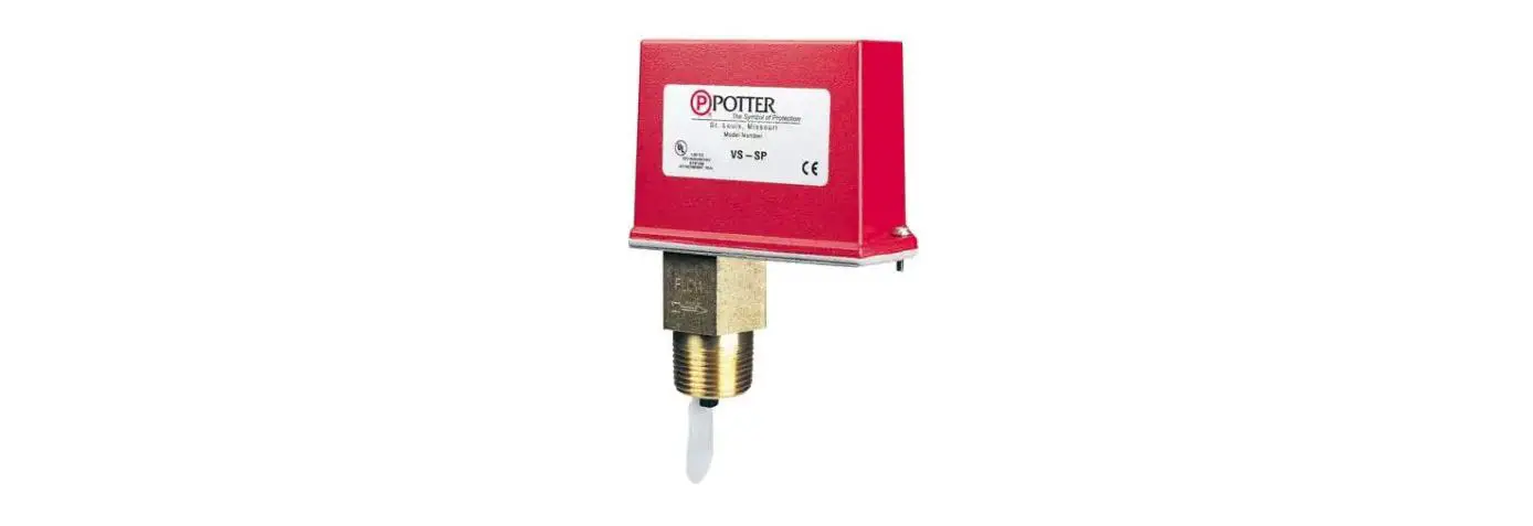 Potter Vs-sp Vane Type Waterflow Alarm Switch Small Pipe Owner's Manual Potter Vs-sp Vane Type Waterflow Alarm Switch Small Pipe Owner's Manual