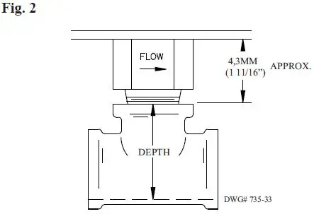 POTTER VS-SP Vane Type Waterflow Alarm Switch Small Pipe-FIG3