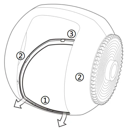 choueer ChouBox Automatic Cat Litter Box - sequences of detaching