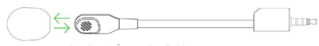 RAZER KAIRA PRO Wireless Gaming Headset for Xbox - cable 1