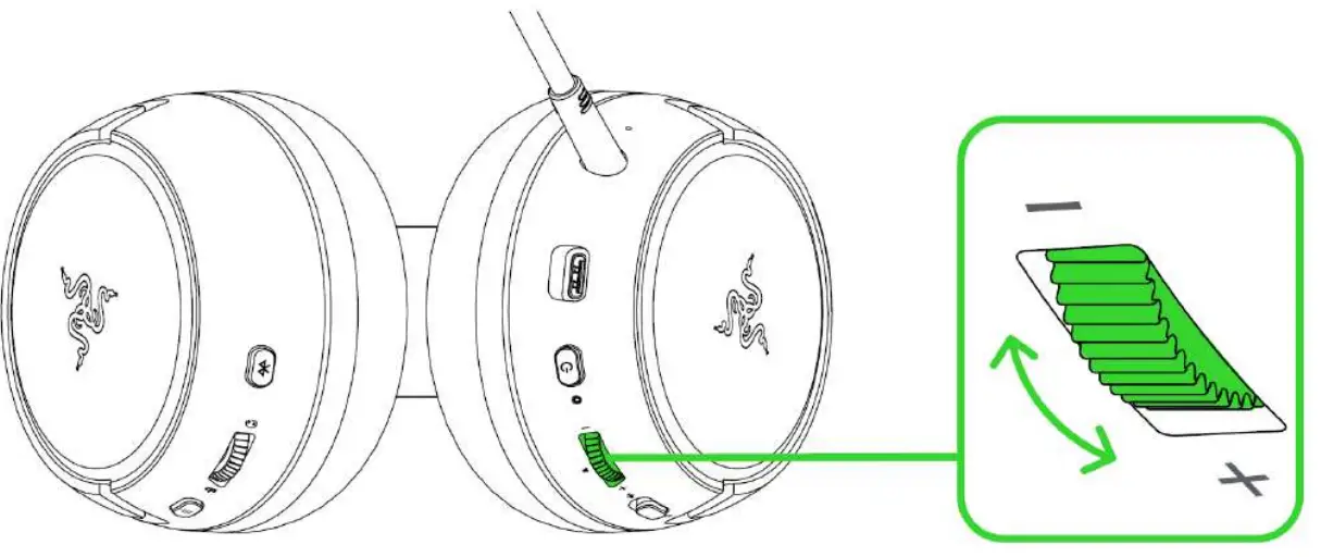 RAZER KAIRA PRO Wireless Gaming Headset for Xbox - parring 3