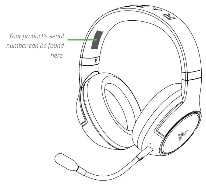 RAZER KAIRA PRO Wireless Gaming Headset for Xbox - parts 1