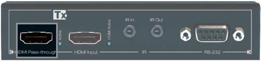 Key Digital KD X600PROK 4K HDMI HDBaseT Extender Kit 76m - Connections 2