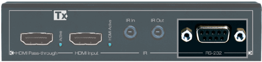 Key Digital KD X600PROK 4K HDMI HDBaseT Extender Kit 76m - Connections 5