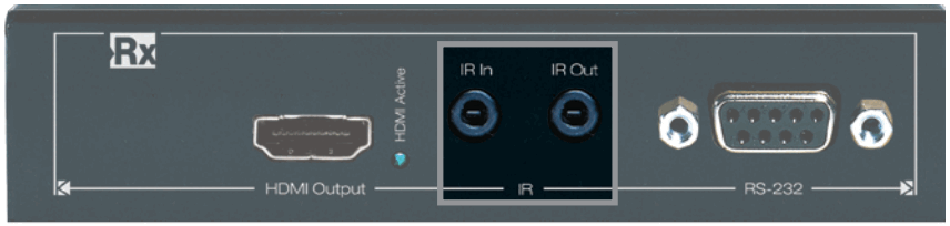 Key Digital KD X600PROK 4K HDMI HDBaseT Extender Kit 76m - Connections 8