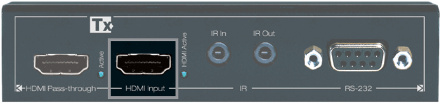 Key Digital KD X600PROK 4K HDMI HDBaseT Extender Kit 76m - Connections