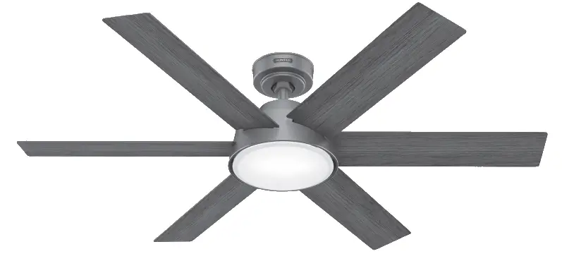 Hunter Donatella 51852 Burnished Brass LED Indoor Ceiling Fan