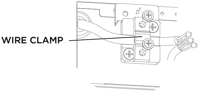 XOE230 30 Inch Under Cabinet Range Hood - WIRE CLAMP