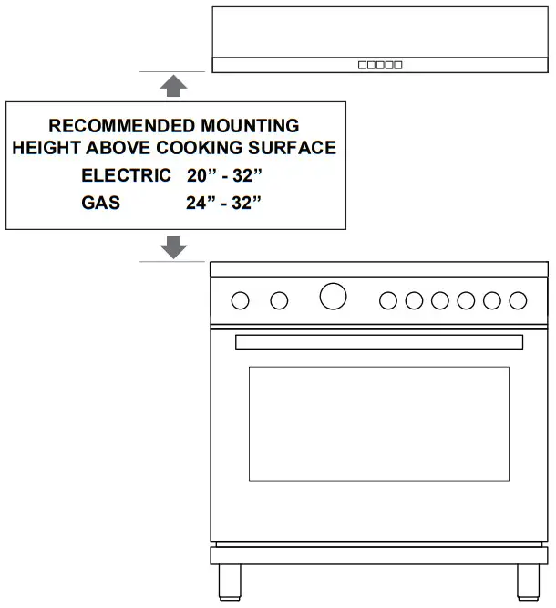 XOE230 30 Inch Under Cabinet Range Hood - highs and lows