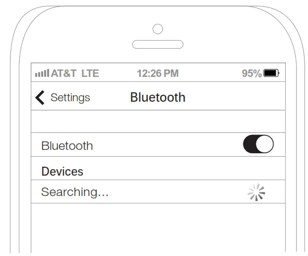 MEE audio X5 Wireless In-ear Stereo Headset - STEP 2 PAIRING 1