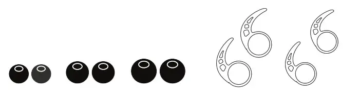 STEP 3 SELECTING EARTIPS AND EARFINS