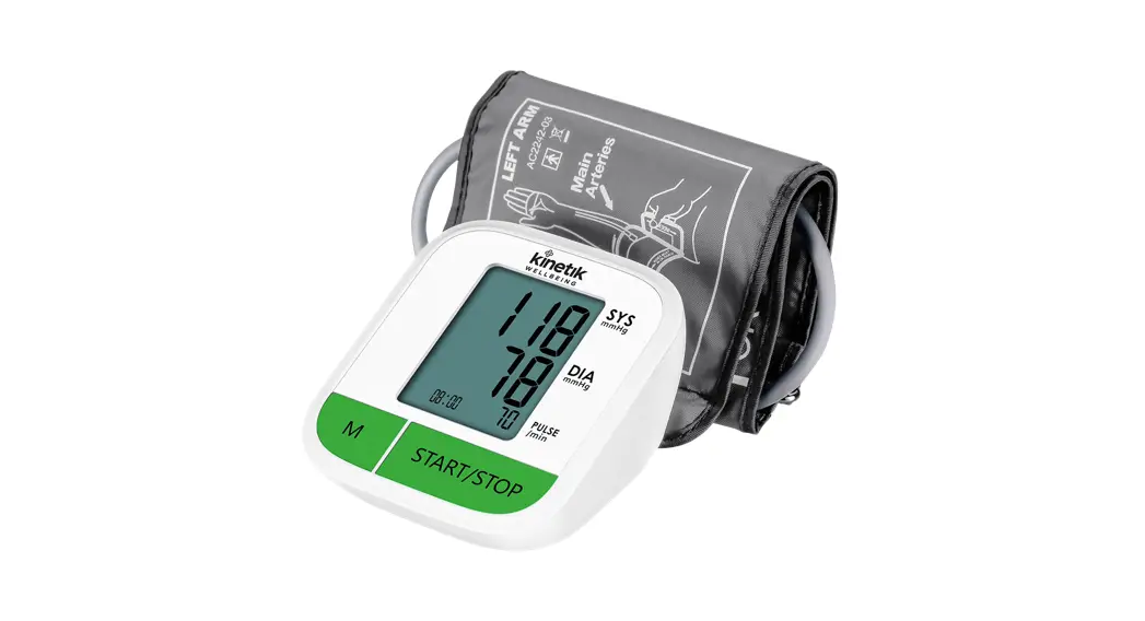 Kinetik Wellbeing Wbp1 Blood Pressure Monitor User Guide