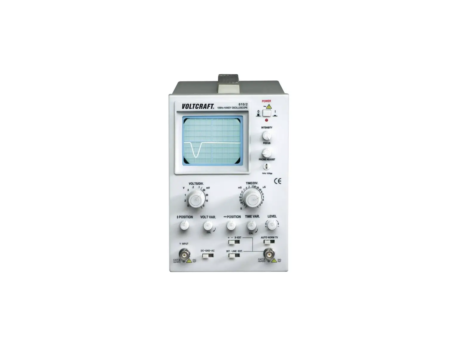 Conrad Electronic Voltcraft Ao-610 10mhz Oscilloscope User Manual