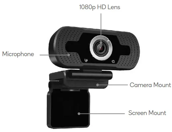 kogan KAFHDWBCAMB Full HD 1080p Webcam- OVERVIEW