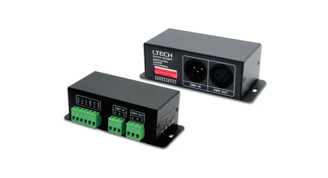Ltech Dmx-spi Signal Decoder Lt-dmx-1809 User Manual Ltech Dmx-spi Signal Decoder Lt-dmx-1809 User Manual