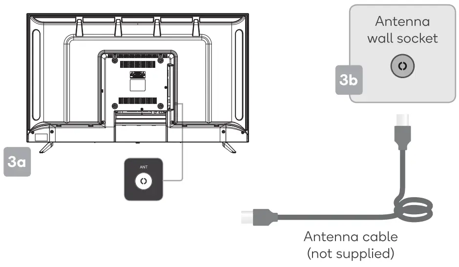 Kogan 43” 4K UHD HDR LED TV - INSTALLATION2