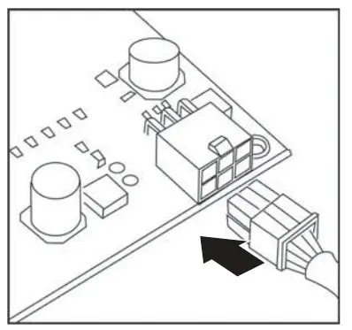 DYNEX DX-400WPS -DX-520WPS Dynex ATX 400 - The 8-pin PCI-E or 6-pin PCI-E connector