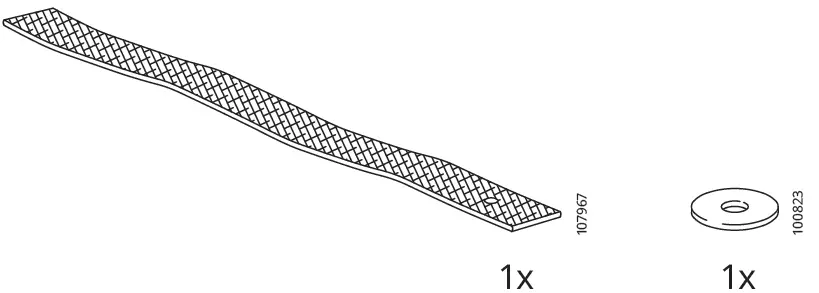IKEA 503.034.29 VITTSJO TV Bench Instruction-2