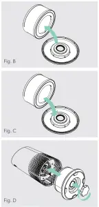 LEITZ TruSens Air Purifiers Z 1000 -Fig. B