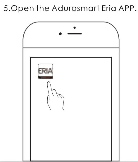 ADUROSMART ERIA Smart LED Strip User Manual - Open the adurosmart Eria App