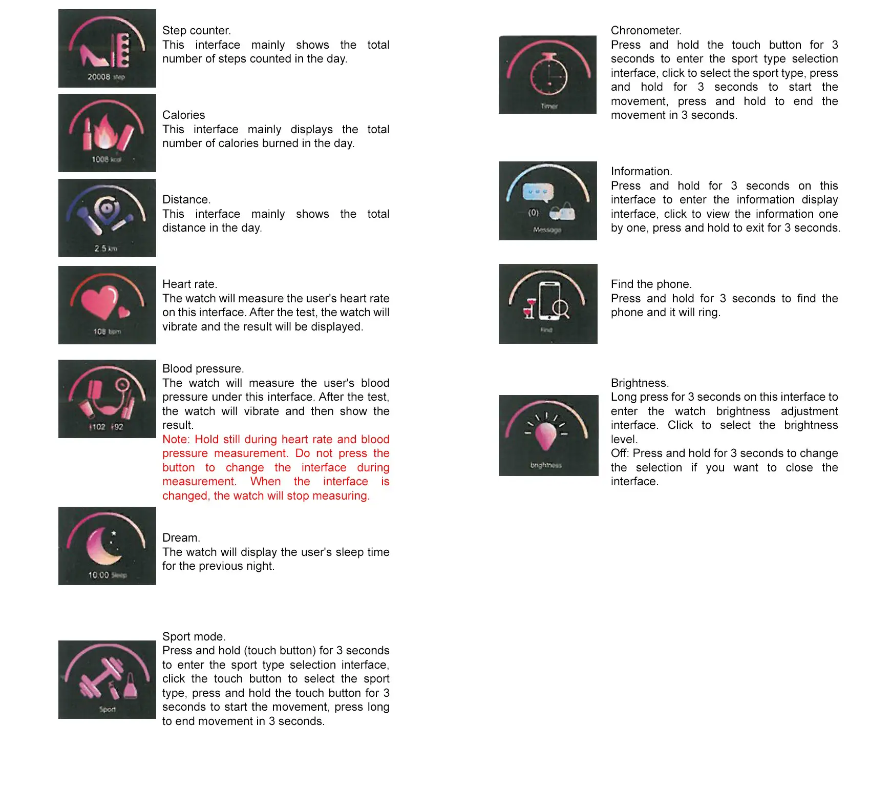 LISKA SV-Q7 Smart Watch fig3
