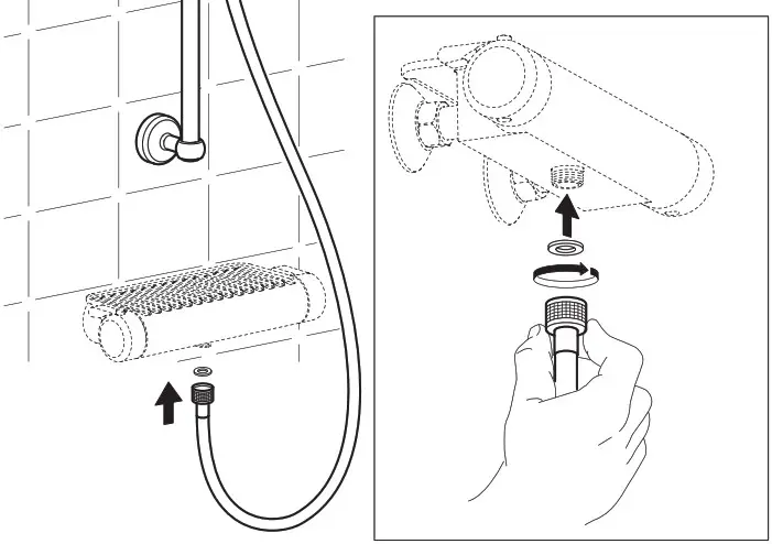 IKEA VOXNAN HeadHandshower Kit with Diverter - Product Overview 12
