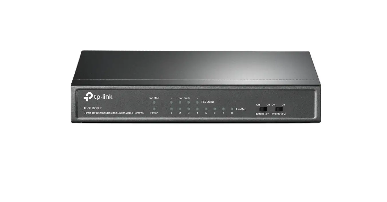 Tp-link Tl-sf1008lp Unmanaged Desktop Poe Switch Installation Guide