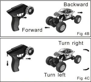 Double E E324 003 Remote Control Car Climbing Toy Car - fig 3