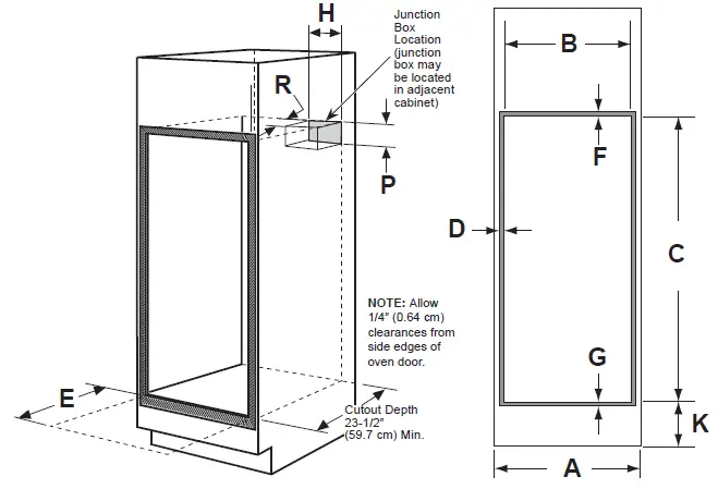 GE APPLIANCES 30 Inch Electric Push-to-Open Door Built-In Wall Ovens FIG 2