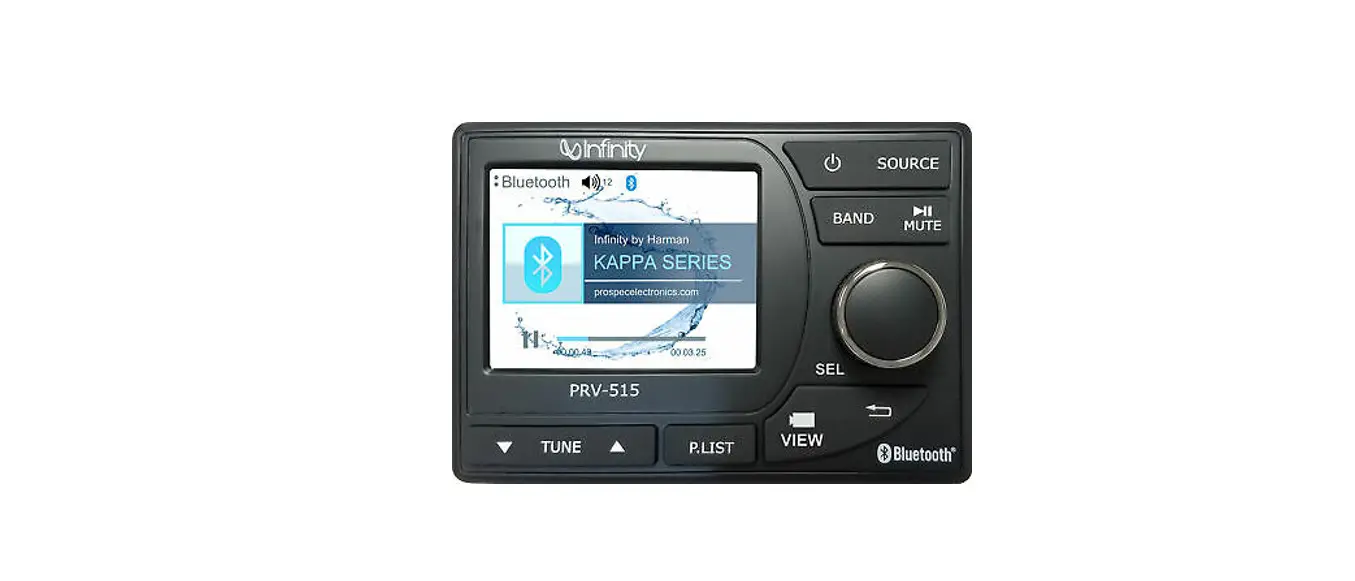 Infinity Kapprv515 Marine Media Receiver User Manual Infinity Kapprv515 Marine Media Receiver User Manual