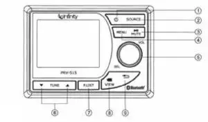 Infinity KAPPRV515 Marine Media Receiver - figure 6