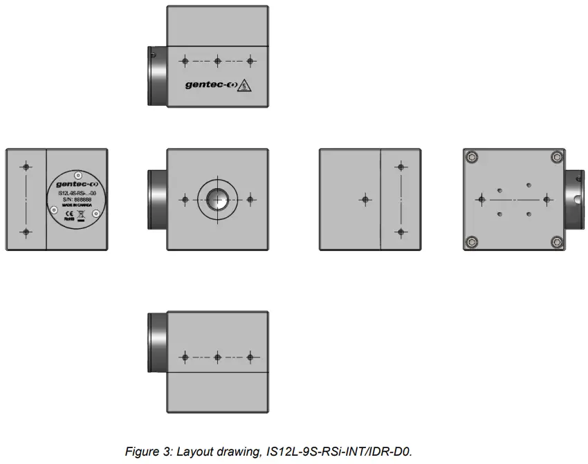 gentec EO IS Series 205118 Integrated Spheres For Laser Power Measurement-INTEGRATING SPHERE