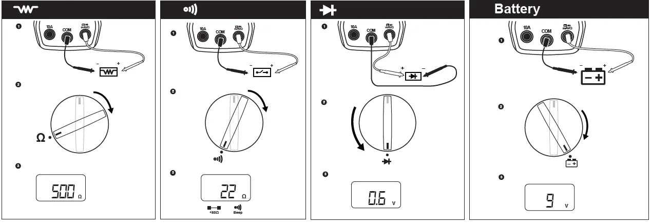 MASTECH MS8301A Digital Multimeter-4
