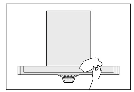 Panasonic FV-KTB2T61HK Range Hood- Daily cleaning