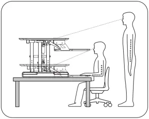 Sit and Stand Desktop
