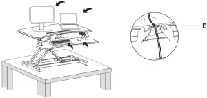 Mounting and Using the Desk