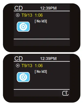 i-box 79273PI Shuffle Mini Hi-Fi Sound- CD Player Mode 1.