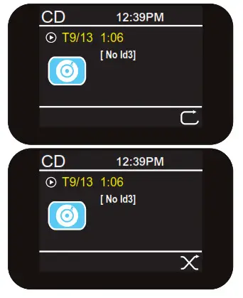 i-box 79273PI Shuffle Mini Hi-Fi Sound- CD Player Mode 2