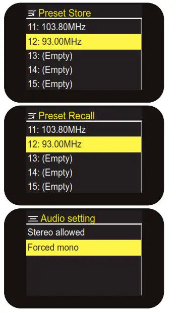 i-box 79273PI Shuffle Mini Hi-Fi Sound- Radio presets