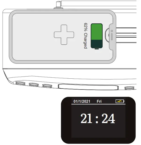 i-box 79273PI Shuffle Mini Hi-Fi Sound- Wireless charging